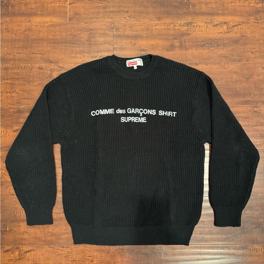 Supreme Comme Des Garçons Shirt Sweater*** Rare